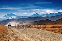 shutterstock desert car
