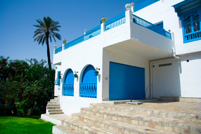 Beautiful house of Sidi Bou Said,Tunisia